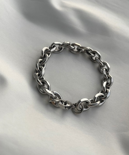 kutir（クティール）の「メタルチェーンブレスレット（ブレスレット・レディース・シルバー・FREE）」の4枚目の写真