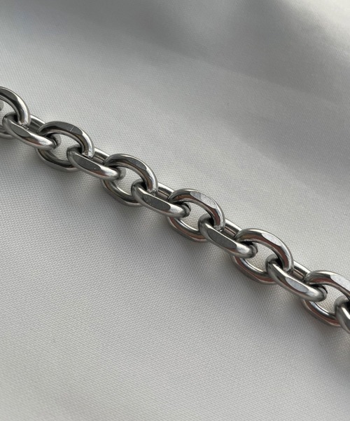 kutir（クティール）の「メタルチェーンブレスレット（ブレスレット・レディース・シルバー・FREE）」の6枚目の写真