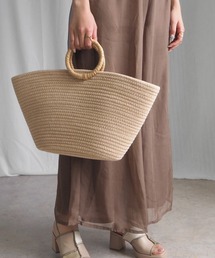minia | ロープ編みバスケット(かごバッグ)