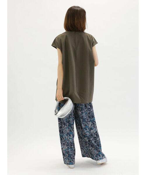 Te chichi（テチチ）の「ボタニカルプリントパンツ（その他パンツ・レディース・ネイビー/オフホワイト・F）」の18枚目の写真