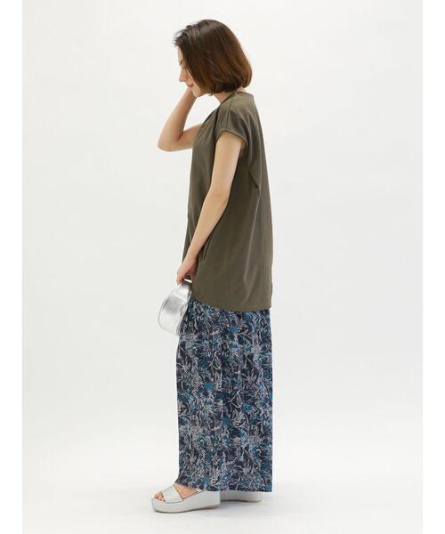 Te chichi（テチチ）の「ボタニカルプリントパンツ（その他パンツ・レディース・ネイビー/オフホワイト・F）」の19枚目の写真