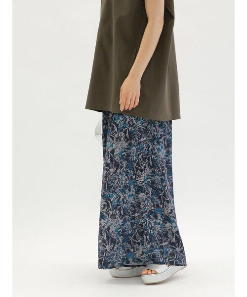 Te chichi（テチチ）の「ボタニカルプリントパンツ（その他パンツ・レディース・ネイビー/オフホワイト・F）」の20枚目の写真