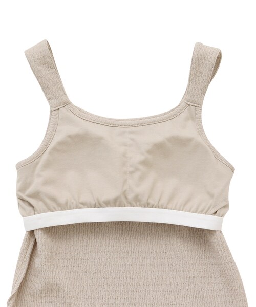 Cutie Blonde（キューティーブロンド）の「◆大人ヘルシーコーデに！ カップ付きタンク（タンクトップ・レディース・ブラック/ナチュラル・03/02）」の15枚目の写真