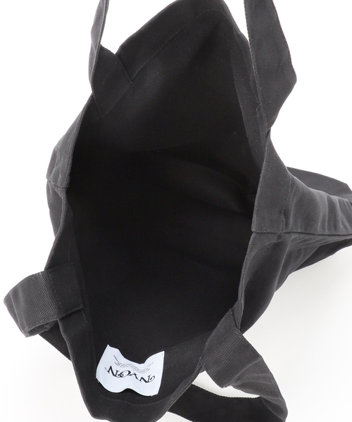 AP STUDIO(エーピーストゥディオ)の「【NEWYORK OR NOWHERE】logotote bag(BLK)(トートバッグ・レディース・ブラック・FREE)」の13枚目の写真