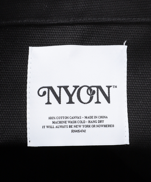AP STUDIO(エーピーストゥディオ)の「【NEWYORK OR NOWHERE】logotote bag(BLK)(トートバッグ・レディース・ブラック・FREE)」の14枚目の写真