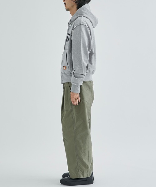 khoki 23aw カーディガンパーカー khoki 23aw カーディガンパーカー