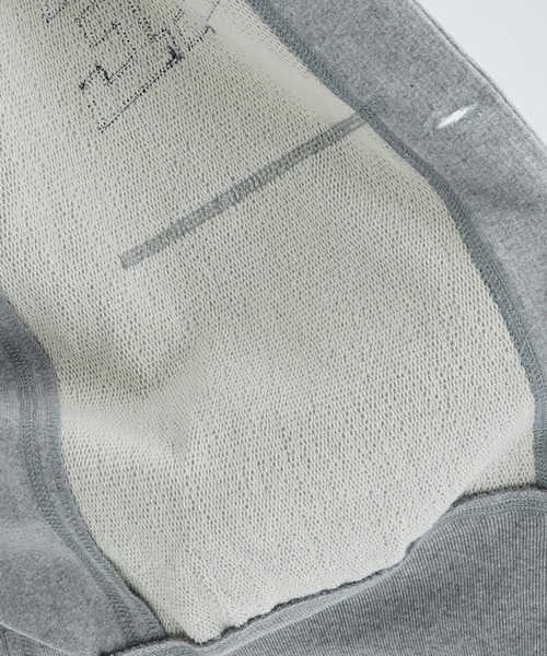 KHOKI(コッキ)の「【KHOKI / コッキ】SALOME cardigan/サロメカーディガン(パーカー・メンズ・グレー/ネイビー・3/2)」の13枚目の写真
