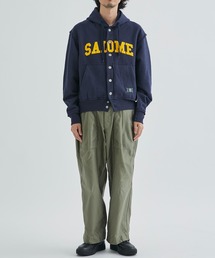 KHOKI 23AW SALOME カーディガンパーカー 黒 4 khoki 23aw カーディガンパーカー