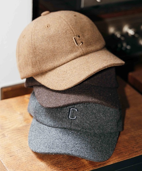 CREDONA（クレドナ）の「cdn刺繍ウールCAP（キャップ・レディース・ブラウン/グレー/ホワイト系その他・FREE）」の11枚目の写真