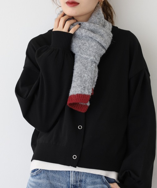 セール】PAGE ONE カラーネップニットマフラー（マフラー）｜FUNALIVE