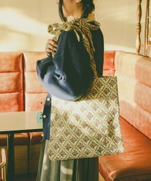 【クティールとレトロ】リボンゴブラントートバッグ