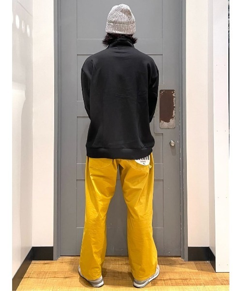 CAMP7（キャンプセブン）の「【CAMP7】ハーフジップデザイン裏起毛スウェット（スウェット・メンズ・ベージュ/ブラック・S/M/XL/L）」の17枚目の写真