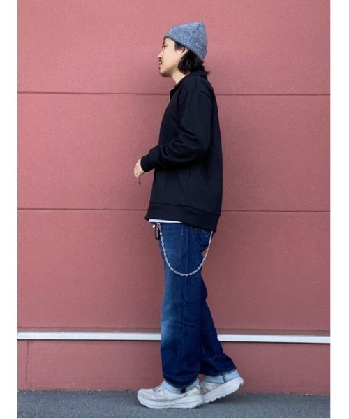 CAMP7】ハーフジップデザイン裏起毛スウェット（スウェット）｜CAMP7