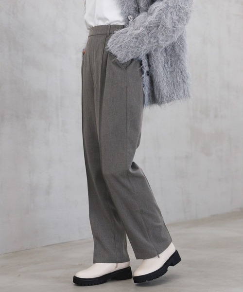 LEPSIM（レプシィム）の「TRスリットストレートパンツ　184045（その他パンツ・レディース・アイボリー/グレー/ブラック/ブラウン・LARGE/SMALL/MEDIUM）」の20枚目の写真