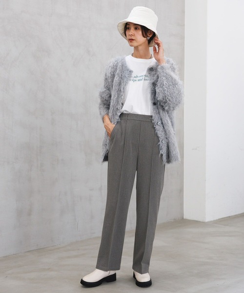 LEPSIM（レプシィム）の「TRスリットストレートパンツ　184045（その他パンツ・レディース・アイボリー/グレー/ブラック/ブラウン・LARGE/SMALL/MEDIUM）」の22枚目の写真