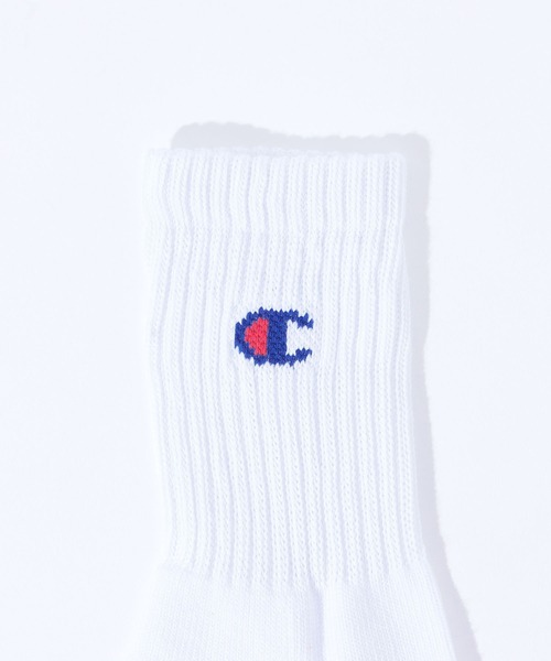 Champion（チャンピオン）の「【Champion】CMSCY102 ロークルーソックス3P/チャンピオン/3足セット（ソックス/靴下・メンズ・ホワイト・25cm～27cm）」の5枚目の写真