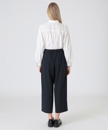 BLUE LABEL　CRESTBRLDGE ウールライクツイルガウチョパンツ BLUE LABEL CRESTBRIDGE（ブルーレーベルクレストブリッジ）の