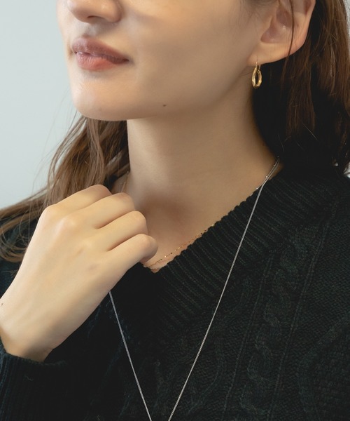 ROOPTOKYO（ループトウキョウ）の「Short Cable Knit / ショート丈 ケーブルリボンニット（ニット/セーター・レディース・ホワイト/ブラック/カーキ・FREE）」の13枚目の写真