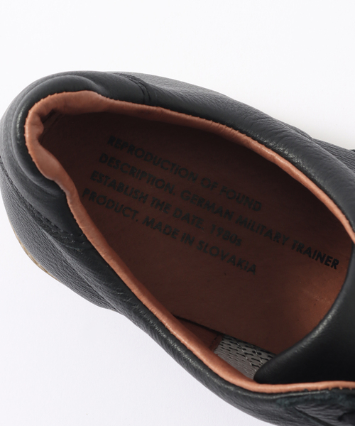REPRODUCTION OF FOUND（リプロダクションオブファウンド）の「【REPRODUCTION OF FOUND / リプロダクション オブ ファウンド】 GERMAN TRAINER（スニーカー・メンズ・ホワイト/ブラック・44/41/43/42）」の14枚目の写真