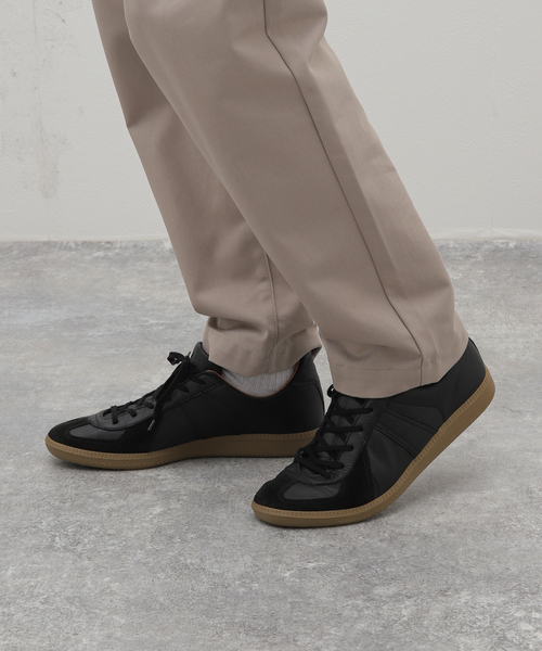 REPRODUCTION OF FOUND（リプロダクションオブファウンド）の「【REPRODUCTION OF FOUND / リプロダクション オブ ファウンド】 GERMAN TRAINER（スニーカー・メンズ・ホワイト/ブラック・44/41/43/42）」の18枚目の写真