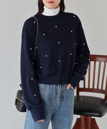 BLUEEAST | パール付きスウェット(スウェット)