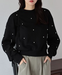 BLUEEAST | パール付きスウェット(スウェット)