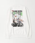 STUDIO SEVEN（スタジオ セブン）の「NAKAKI Graphic Sweat