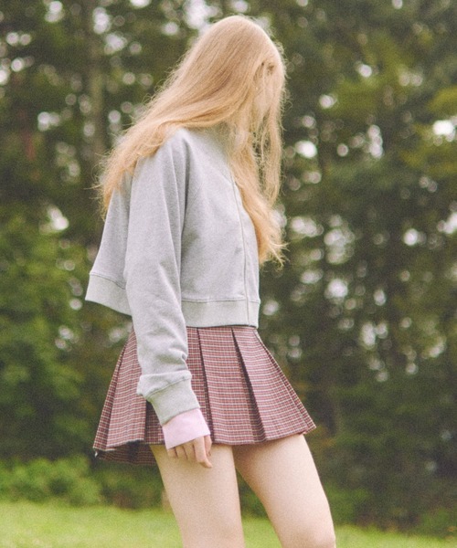 Heather（ヘザー）の「【POLO BCS(ポロ・ビーシーエス)】フルZIP裏毛スウェット  975492（スウェット・レディース・アイボリー/グレー・FREE）」の5枚目の写真