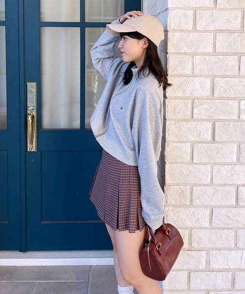 Heather（ヘザー）の「【POLO BCS(ポロ・ビーシーエス)】フルZIP裏毛スウェット  975492（スウェット・レディース・アイボリー/グレー・FREE）」の13枚目の写真