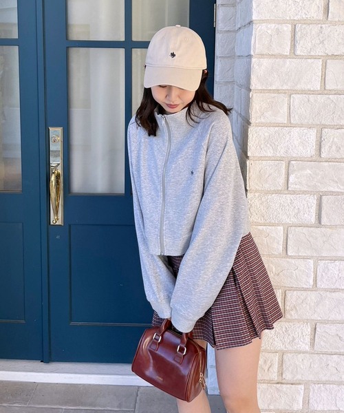 Heather（ヘザー）の「【POLO BCS(ポロ・ビーシーエス)】フルZIP裏毛スウェット  975492（スウェット・レディース・アイボリー/グレー・FREE）」の14枚目の写真