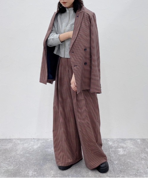 Heather（ヘザー）の「【POLO BCS(ポロ・ビーシーエス)】フルZIP裏毛スウェット  975492（スウェット・レディース・アイボリー/グレー・FREE）」の16枚目の写真