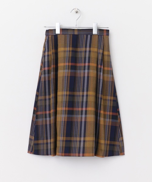 URBAN RESEARCH DOORS(アーバンリサーチドアーズ)の「『親子リンク』カラーチェックスカート(KIDS)(スカート・キッズ・オレンジ系その他/グレー系その他・150)」の15枚目の写真