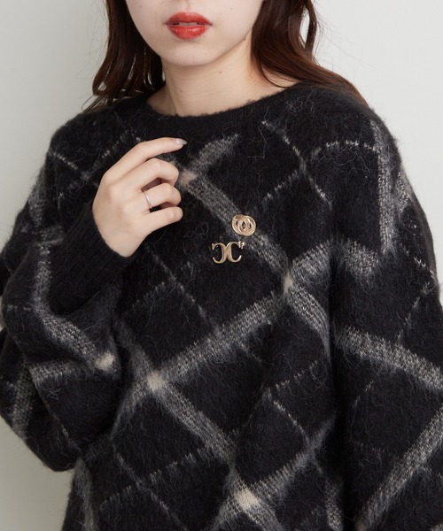 Chico（チコ）の「ロゴモチーフブローチSET（ブローチ/コサージュ・レディース・シルバー/ゴールド・FREE）」の3枚目の写真