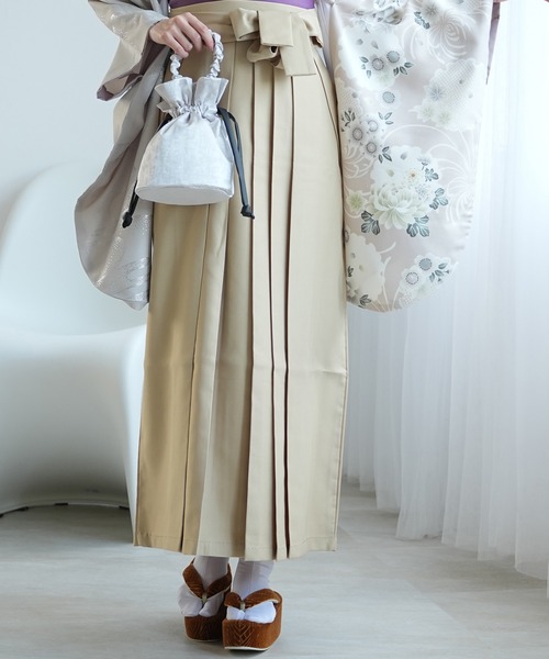 utatane（ウタタネ）の「袴セット ひよこ商店 半身（着物）」 - WEAR