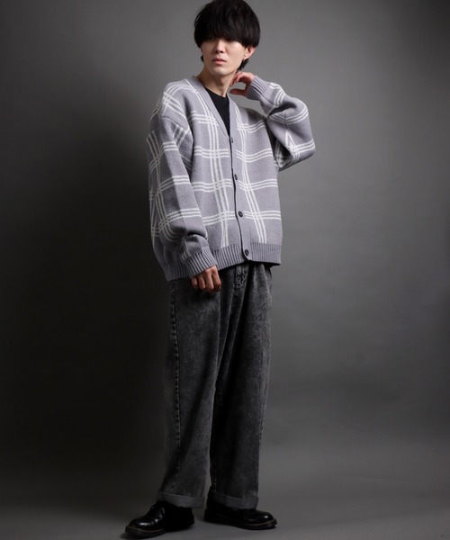 SITRY（シトリー）の「jacquard knitting cardigan/ジャガード ニット