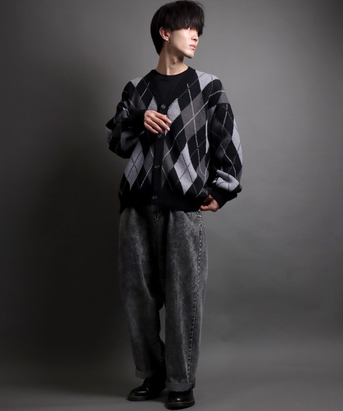 RRLジャガードニットカーディガン SITRY（シトリー）の「jacquard knitting cardigan/ジャガード ニット