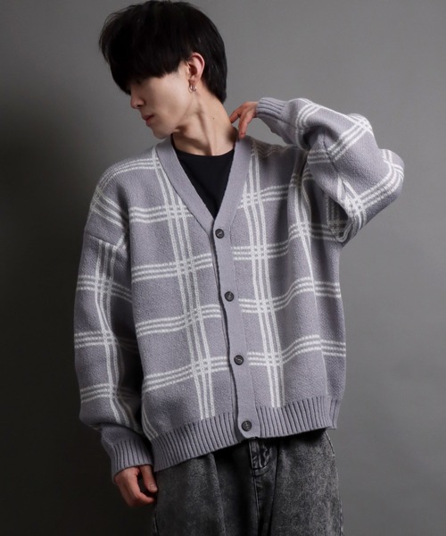 SITRY（シトリー）の「jacquard knitting cardigan/ジャガード ニット