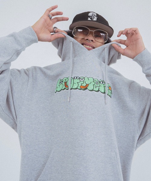 GAUZE 面を洗って出直して来い パーカー Mサイズ 面を洗って出直してこい/GAUZE/ガーゼ｜PUNK｜ディスクユニオン