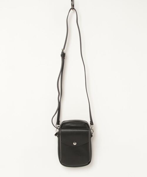 Legato Largo(レガートラルゴ)の「Legato Largo / かるいかばんマイクロショルダー / LH-P0005Z(ショルダーバッグ・レディース・ベージュ/ラベンダー/シルバー/ブラック/アイボリー/オリーブ/キャメル/イエロー/ライトブルー・ONESIZE)」の21枚目の写真