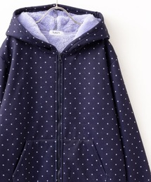 NAVY（ネイビー）の「NAVY 裏ボア総柄ジップアップパーカー（パーカー・キッズ）」