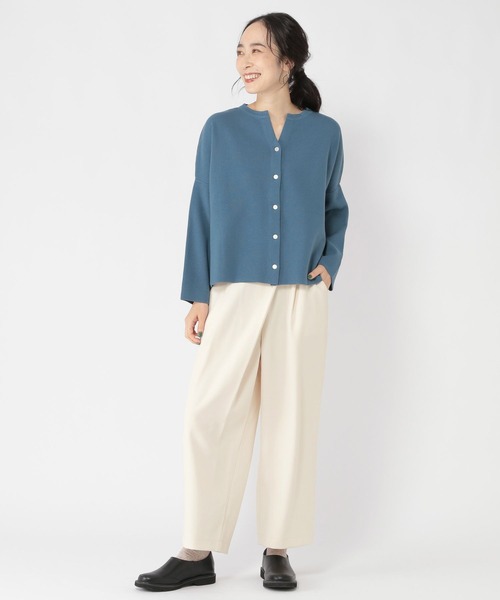 studio CLIP（スタディオクリップ）の「ラップ風パンツ（その他パンツ・レディース・アイボリー/モカ・MEDIUM/LARGE）」の3枚目の写真