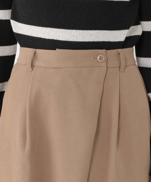 studio CLIP（スタディオクリップ）の「ラップ風パンツ（その他パンツ・レディース・アイボリー/モカ・MEDIUM/LARGE）」の12枚目の写真