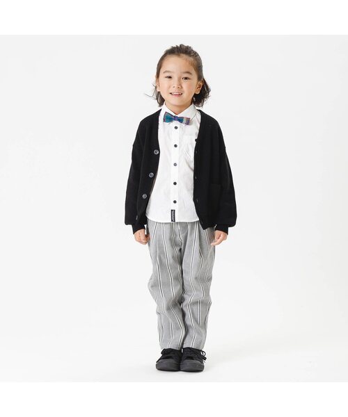 Ampersand（アンパサンド）の「premier スプリングニットカーディガン（カーディガン/ボレロ・キッズ・オフホワイト/イエロー/ブラック・120/110/130/140/90/100/70/80）」の6枚目の写真