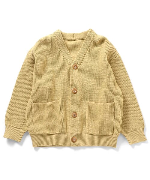 Ampersand（アンパサンド）の「premier スプリングニットカーディガン（カーディガン/ボレロ・キッズ・オフホワイト/イエロー/ブラック・120/110/130/140/90/100/70/80）」の17枚目の写真