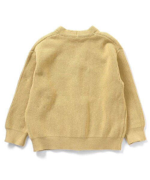 Ampersand（アンパサンド）の「premier スプリングニットカーディガン（カーディガン/ボレロ・キッズ・オフホワイト/イエロー/ブラック・120/110/130/140/90/100/70/80）」の20枚目の写真