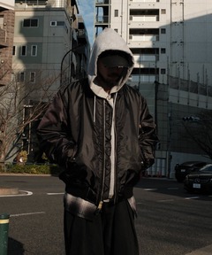 eyejyunya watanabde✖️acg ライダース セール】ALPHA W-NAME RIDERS JACKET（ライダースジャケット