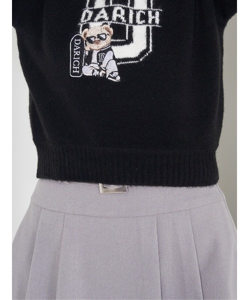 Dベアジャガードニットトップス（ニット/セーター）｜Darich
