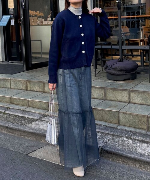 セール】コットン100ミラノリブカーディガン（カーディガン/ボレロ