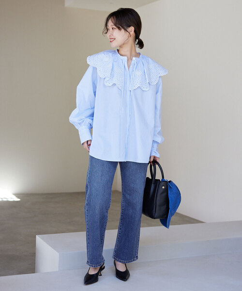 追加4》LE DENIM ストレートパンツ（デニムパンツ）｜SLOBE IENA