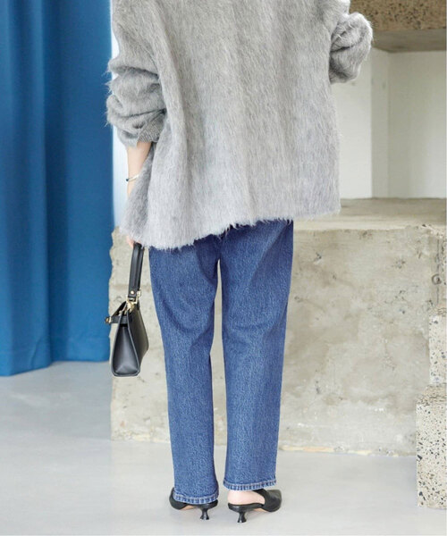 SLOBE IENA(スローブイエナ)の「《追加4》LE DENIM ストレートパンツ(デニムパンツ・レディース・サックスブルー/ブルー・40/38/36/34)」の18枚目の写真